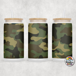All the Camo Glass Can