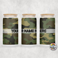 All the Camo Glass Can