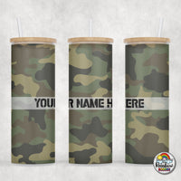 All the Camo Glass Can