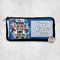 Only a Special Teacher Small Pencil Bag