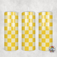 Plain Checker 1 All Colors Tumbler