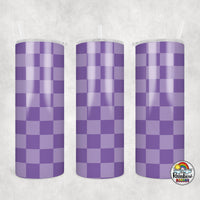 Plain Checker 1 All Colors Tumbler
