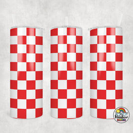 Plain Checker 2 All Colors Tumbler