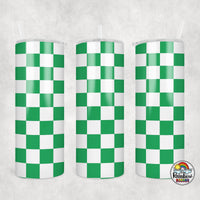 Plain Checker 2 All Colors Tumbler