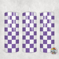 Plain Checker 2 All Colors Tumbler