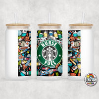 Nurse Fuel Glass Can