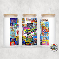 Back to the 80's Glass Can