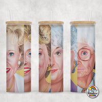 All the GG Faces Glass Can