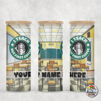 But First Coffee Glass Can