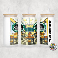 But First Coffee Glass Can