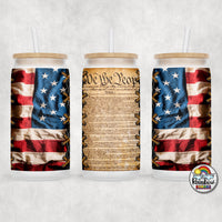 We the People Glass Can