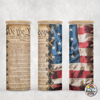 We the People Glass Can