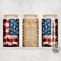 We the People Glass Can