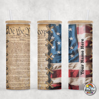 We the People Glass Can