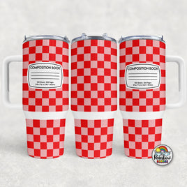 Checker Composition 1 All Colors- 40 oz. Cup