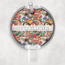 Peace & Love Round Topper