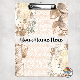 Lace Floral Clipboard