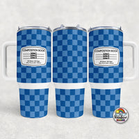 Checker Composition 1 All Colors- 40 oz. Cup