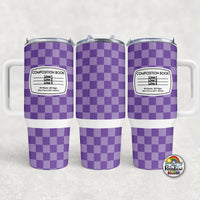 Checker Composition 1 All Colors- 40 oz. Cup