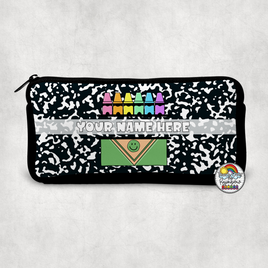 Pastel Crayons Small Pencil Bag