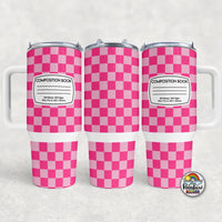 Checker Composition 1 All Colors- 40 oz. Cup