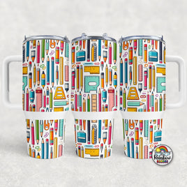 School Supplies 2- 40 oz. Cup