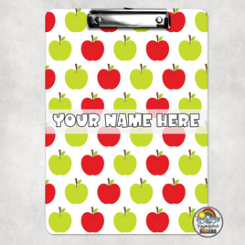 Red & Green Apples Clipboard