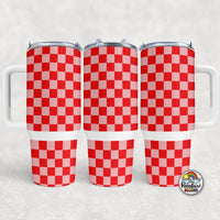Plain Checker 1 All Colors- 40 oz. Cup