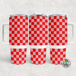 Plain Checker 1 All Colors- 40 oz. Cup