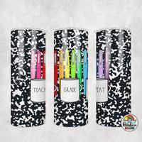 Teach Grade Repeat Tumbler