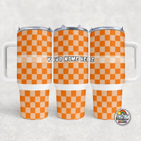 Plain Checker 1 All Colors- 40 oz. Cup