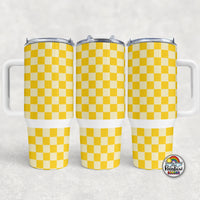 Plain Checker 1 All Colors- 40 oz. Cup