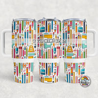 School Supplies 2- 40 oz. Cup