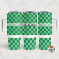 Plain Checker 1 All Colors- 40 oz. Cup
