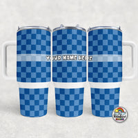 Plain Checker 1 All Colors- 40 oz. Cup