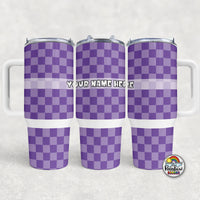 Plain Checker 1 All Colors- 40 oz. Cup