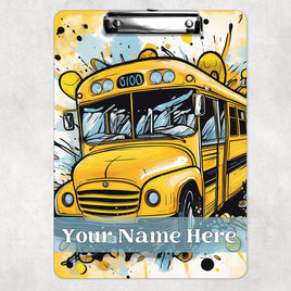 Copy of School Bus #2 Clipboard