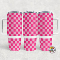 Plain Checker 1 All Colors- 40 oz. Cup