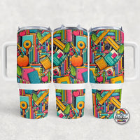 School Supplies 3- 40 oz. Cup