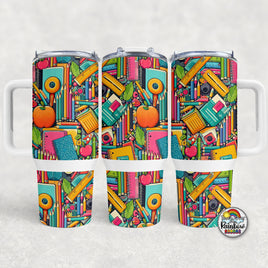 School Supplies 3- 40 oz. Cup