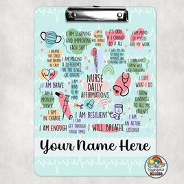 Nurse Affirmations Clipboard