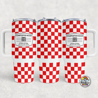 Checker Composition 2 All Colors- 40 oz. Cup