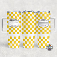 Checker Composition 2 All Colors- 40 oz. Cup