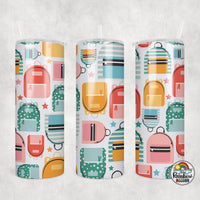 Coral Backpacks Tumbler