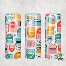 Coral Backpacks Tumbler
