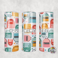 Coral Backpacks Tumbler