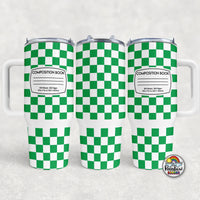 Checker Composition 2 All Colors- 40 oz. Cup