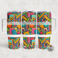 School Supplies 3- 40 oz. Cup