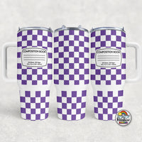 Checker Composition 2 All Colors- 40 oz. Cup