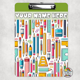 School Supplies 2 Clipboard